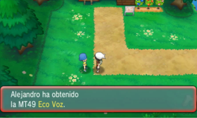 Ruta 104 en Pokémon Rubí Omega y Zafiro Alfa — captura 1 Ruta 104 en Pokémon Rubí Omega y Zafiro Alfa — captura 1