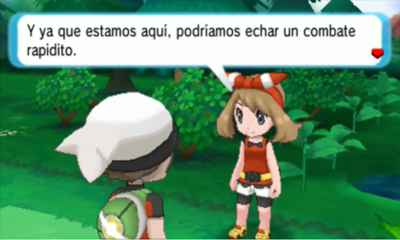 Pueblo Escaso y Ruta 103 en Pokémon Rubí Omega y Zafiro Alfa — captura 1 Pueblo Escaso y Ruta 103 en Pokémon Rubí Omega y Zafiro Alfa — captura 1