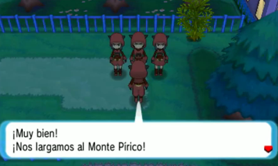 Ruta 121 y Monte Pírico en Pokémon Rubí Omega y Zafiro Alfa — captura 2 Ruta 121 y Monte Pírico en Pokémon Rubí Omega y Zafiro Alfa — captura 2