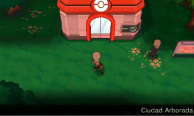 Ciudad Arborada en Pokémon Rubí Omega y Zafiro Alfa — captura 1 Ciudad Arborada en Pokémon Rubí Omega y Zafiro Alfa — captura 1
