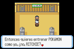 Ciudad Petalia en Pokémon Rubí, Zafiro y Esmeralda — captura 1 Ciudad Petalia en Pokémon Rubí, Zafiro y Esmeralda — captura 1