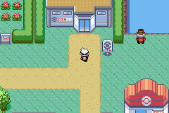 Ciudad Petalia en Pokémon Rubí, Zafiro y Esmeralda — captura 2 Ciudad Petalia en Pokémon Rubí, Zafiro y Esmeralda — captura 2