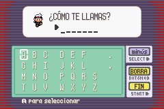 Introducción en Pokémon Rubí, Zafiro y Esmeralda — captura 1