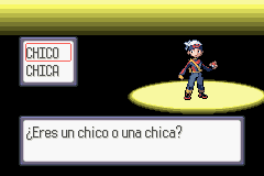 Introducción en Pokémon Rubí, Zafiro y Esmeralda — captura 2