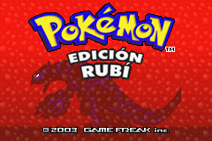 Introducción en Pokémon Rubí, Zafiro y Esmeralda — captura 1