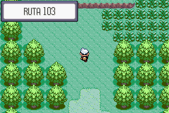 Pueblo Escaso en Pokémon Rubí, Zafiro y Esmeralda — captura 1