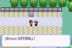 Ruta 116 en Pokémon Rubí, Zafiro y Esmeralda — captura 1 Ruta 116 en Pokémon Rubí, Zafiro y Esmeralda — captura 1