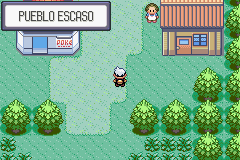 Pueblo Escaso en Pokémon Rubí, Zafiro y Esmeralda — captura 1