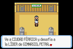 Ciudad Petalia en Pokémon Rubí, Zafiro y Esmeralda — captura 1 Ciudad Petalia en Pokémon Rubí, Zafiro y Esmeralda — captura 1