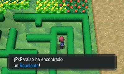 Ruta 4 (Senda del Parterre) en Pokémon X e Y — captura 2 Ruta 4 (Senda del Parterre) en Pokémon X e Y — captura 2