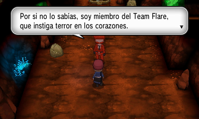 Cueva Brillante en Pokémon X e Y — captura 1 Cueva Brillante en Pokémon X e Y — captura 1