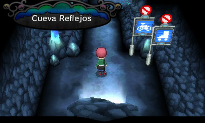 Cueva Reflejos en Pokémon X e Y — captura 1 Cueva Reflejos en Pokémon X e Y — captura 1