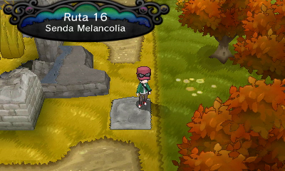 Ruta 16 (Senda Melancolía) en Pokémon X e Y — captura 1