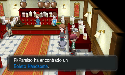 Handsome & Cía. en Pokémon X e Y — captura 1