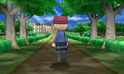 Ruta 6 (Alameda del Palacio) en Pokémon X e Y — captura 2 Ruta 6 (Alameda del Palacio) en Pokémon X e Y — captura 2