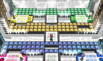 Gimnasio Fractal en Pokémon X e Y — captura 2 Gimnasio Fractal en Pokémon X e Y — captura 2