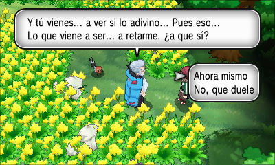 Ruta 20 (Bosque Errantes) en Pokémon X e Y — captura 1 Ruta 20 (Bosque Errantes) en Pokémon X e Y — captura 1