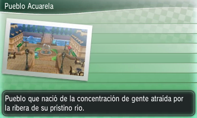Pueblo Boceto (2ª visita) en Pokémon X e Y — captura 1 Pueblo Boceto (2ª visita) en Pokémon X e Y — captura 1