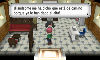 Hasta siempre, Handsome en Pokémon X e Y — captura 2 Hasta siempre, Handsome en Pokémon X e Y — captura 2