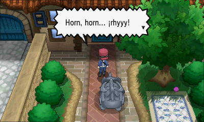 Pueblo Boceto (2ª visita) en Pokémon X e Y — captura 1 Pueblo Boceto (2ª visita) en Pokémon X e Y — captura 1