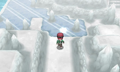 Gruta Helada en Pokémon X e Y — captura 1 Gruta Helada en Pokémon X e Y — captura 1
