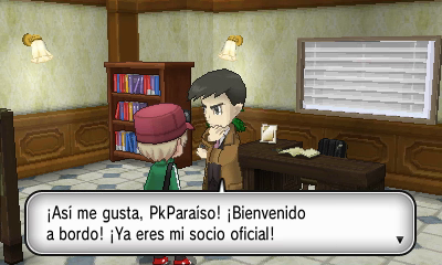 Handsome & Cía. en Pokémon X e Y — captura 2