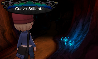 Cueva Brillante en Pokémon X e Y — captura 1 Cueva Brillante en Pokémon X e Y — captura 1