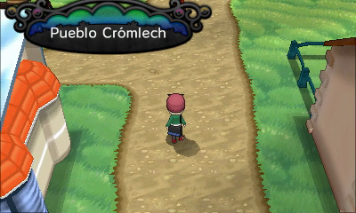 Pueblo Crómlech en Pokémon X e Y — captura 1 Pueblo Crómlech en Pokémon X e Y — captura 1