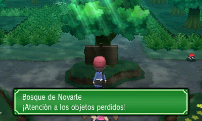 Bosque de Novarte en Pokémon X e Y — captura 1