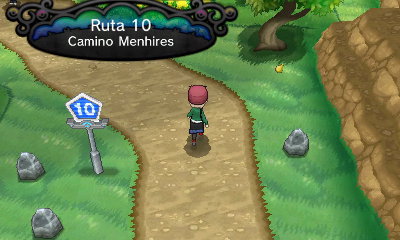 Ruta 10 (Camino Menhires) en Pokémon X e Y — captura 1