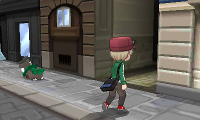 Handsome & Cía: Viven en los callejones en Pokémon X e Y — captura 1 Handsome & Cía: Viven en los callejones en Pokémon X e Y — captura 1