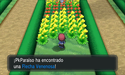 Ruta 4 (Senda del Parterre) en Pokémon X e Y — captura 2 Ruta 4 (Senda del Parterre) en Pokémon X e Y — captura 2