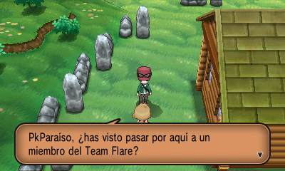 Pueblo Crómlech en Pokémon X e Y — captura 1 Pueblo Crómlech en Pokémon X e Y — captura 1