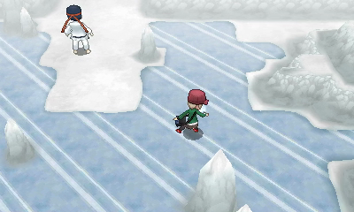 Gruta Helada en Pokémon X e Y — captura 1 Gruta Helada en Pokémon X e Y — captura 1