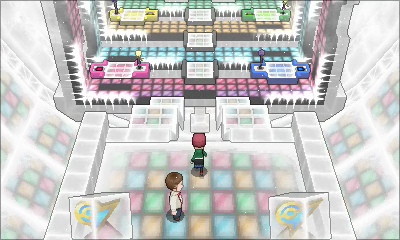 Gimnasio Fractal en Pokémon X e Y — captura 2 Gimnasio Fractal en Pokémon X e Y — captura 2