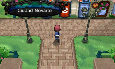 Ciudad Novarte en Pokémon X e Y — captura 1 Ciudad Novarte en Pokémon X e Y — captura 1