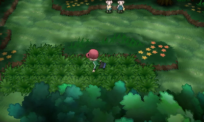 Ruta 20 (Bosque Errantes) en Pokémon X e Y — captura 1 Ruta 20 (Bosque Errantes) en Pokémon X e Y — captura 1