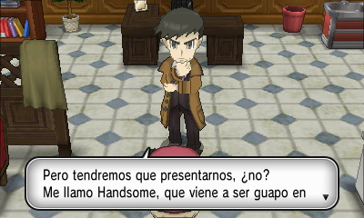 Handsome & Cía. en Pokémon X e Y — captura 2