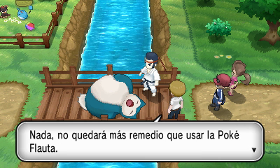 Ruta 7 (Paseo de la Ribera) en Pokémon X e Y — captura 1 Ruta 7 (Paseo de la Ribera) en Pokémon X e Y — captura 1