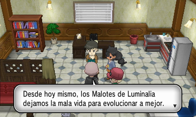 El detective, la turista y la banda en Pokémon X e Y — captura 1