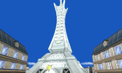 Ciudad Luminalia (2ª visita) en Pokémon X e Y — captura 1 Ciudad Luminalia (2ª visita) en Pokémon X e Y — captura 1