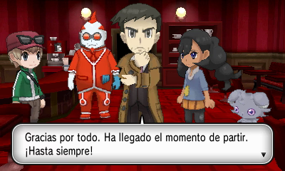 Hasta siempre, Handsome en Pokémon X e Y — captura 1 Hasta siempre, Handsome en Pokémon X e Y — captura 1