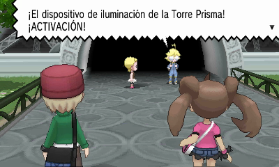 Ciudad Luminalia (2ª visita) en Pokémon X e Y — captura 2 Ciudad Luminalia (2ª visita) en Pokémon X e Y — captura 2