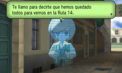 Ciudad Luminalia (2ª visita) en Pokémon X e Y — captura 2 Ciudad Luminalia (2ª visita) en Pokémon X e Y — captura 2