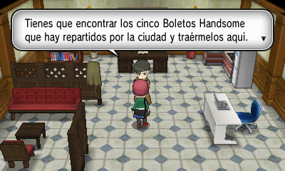 Handsome & Cía. en Pokémon X e Y — captura 1