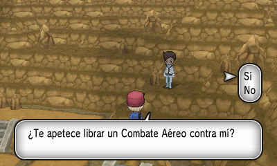 Ruta 9 (Paso de Rhyhorn) en Pokémon X e Y — captura 1 Ruta 9 (Paso de Rhyhorn) en Pokémon X e Y — captura 1