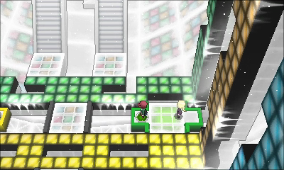 Gimnasio Fractal en Pokémon X e Y — captura 1 Gimnasio Fractal en Pokémon X e Y — captura 1