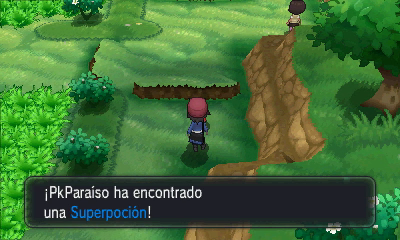 Ruta 3 (Senda Despejada) en Pokémon X e Y — captura 2 Ruta 3 (Senda Despejada) en Pokémon X e Y — captura 2