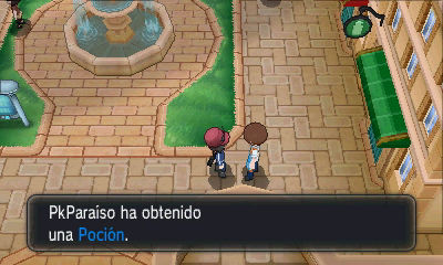 Pueblo Acuarela (2ª visita) en Pokémon X e Y — captura 1 Pueblo Acuarela (2ª visita) en Pokémon X e Y — captura 1