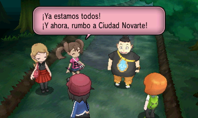 Bosque de Novarte en Pokémon X e Y — captura 2